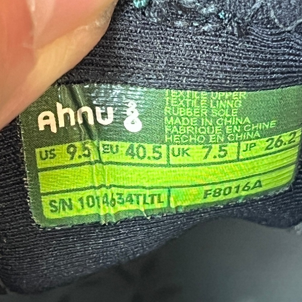 Ahnu River Hiking Sandals Toe Protection Blue Womens 9.5 UK 7.5‎ EU 40.5 - Picture 8 of 8